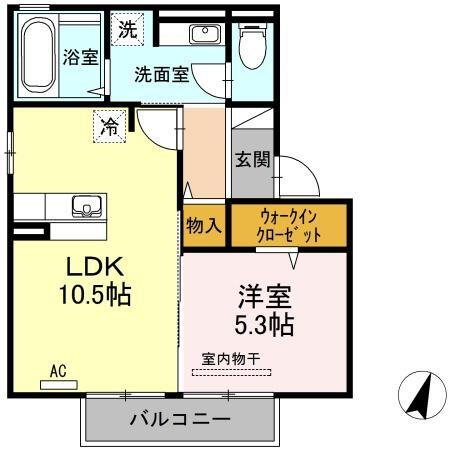 大分県大分市大字皆春 鶴崎駅 1LDK アパート 賃貸物件詳細