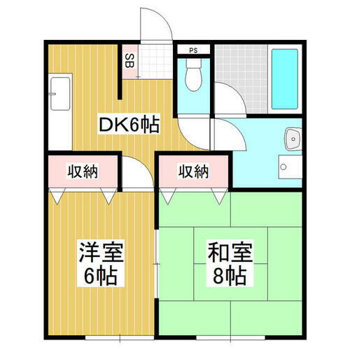 アームスリーファイブ 3階 2DK 賃貸物件詳細
