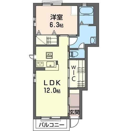 ベルパティオＡ 1階 1LDK 賃貸物件詳細