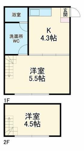 神奈川県逗子市逗子６丁目 逗子・葉山駅 2K 一戸建て 賃貸物件詳細