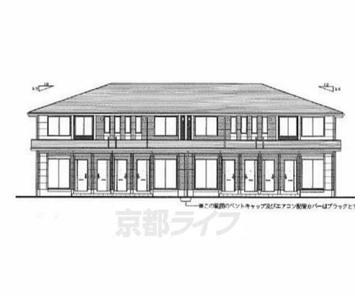 京都府京都市左京区岩倉幡枝町 2階建 