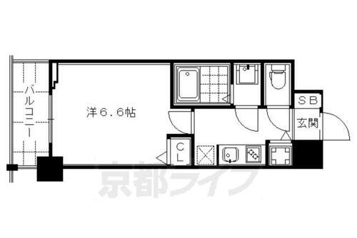 京都府京都市下京区寺町通松原下る植松町 清水五条駅 1K マンション 賃貸物件詳細