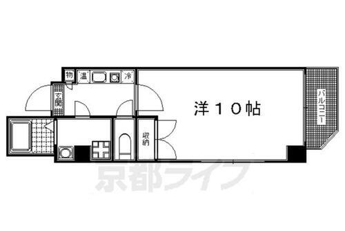 京都府京都市左京区下鴨高木町 北大路駅 1K マンション 賃貸物件詳細