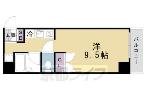 京都府京都市伏見区瀬戸物町 伏見桃山駅 ワンルーム マンション 賃貸物件詳細