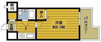 大分県大分市政所１丁目 大在駅 1K マンション 賃貸物件詳細