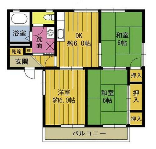 大分県速見郡日出町大字豊岡 豊後豊岡駅 3DK アパート 賃貸物件詳細