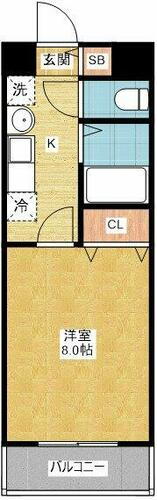 愛知県名古屋市昭和区福江２丁目 金山駅 1K マンション 賃貸物件詳細