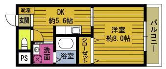 大分県大分市城東町 高城駅 1DK マンション 賃貸物件詳細