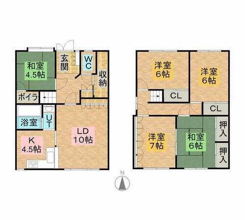 北６西１５　戸建 3LDK 賃貸物件詳細