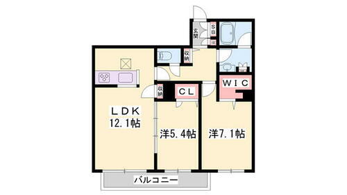 兵庫県高砂市荒井町御旅２丁目 伊保駅 2LDK アパート 賃貸物件詳細