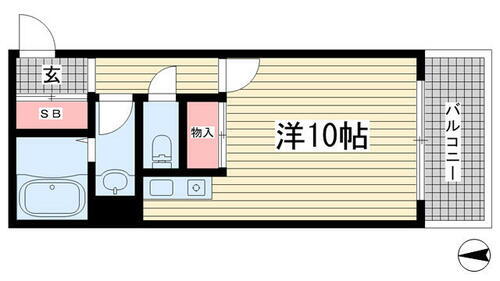 兵庫県神戸市中央区元町通６丁目 神戸駅 1K マンション 賃貸物件詳細