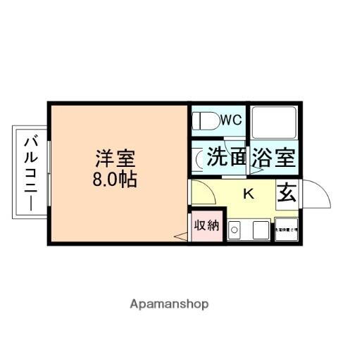 富山県射水市戸破 小杉駅 1K アパート 賃貸物件詳細