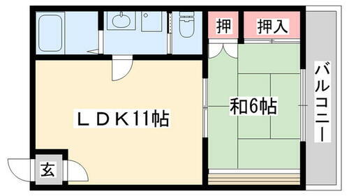 兵庫県神崎郡神河町加納 寺前駅 1LDK アパート 賃貸物件詳細