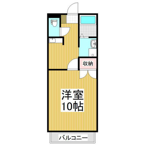 長野県松本市大字岡田下岡田 松本駅 1K アパート 賃貸物件詳細