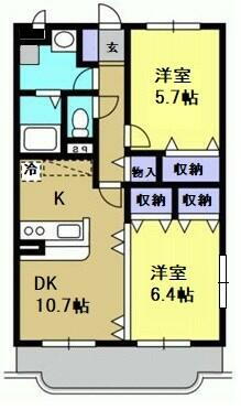 栃木県塩谷郡高根沢町大字宝積寺 宝積寺駅 2LDK マンション 賃貸物件詳細