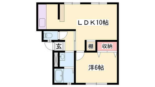兵庫県姫路市田寺８丁目 播磨高岡駅 1LDK アパート 賃貸物件詳細