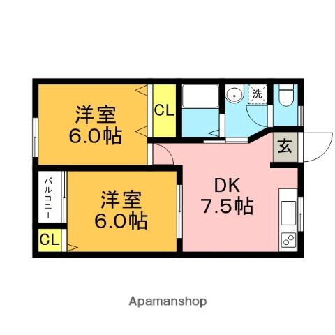 福岡県田川郡川崎町大字田原 豊前川崎駅 2DK アパート 賃貸物件詳細