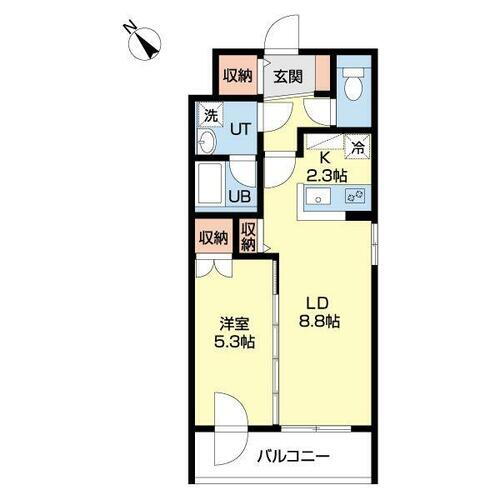 北海道札幌市白石区菊水八条３丁目 東札幌駅 1LDK マンション 賃貸物件詳細