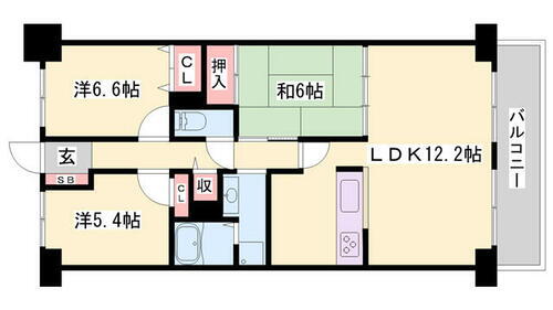 兵庫県加古川市平岡町新在家 賃貸マンション