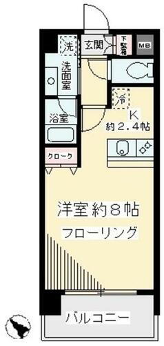 東京都調布市菊野台１丁目 柴崎駅 1K マンション 賃貸物件詳細