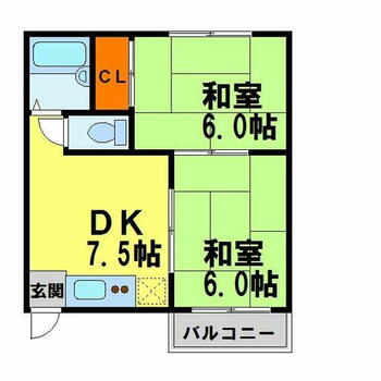  南向きで明るく、くつろげるお部屋です