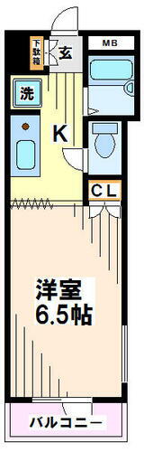東京都世田谷区北烏山７丁目 千歳烏山駅 1K マンション 賃貸物件詳細