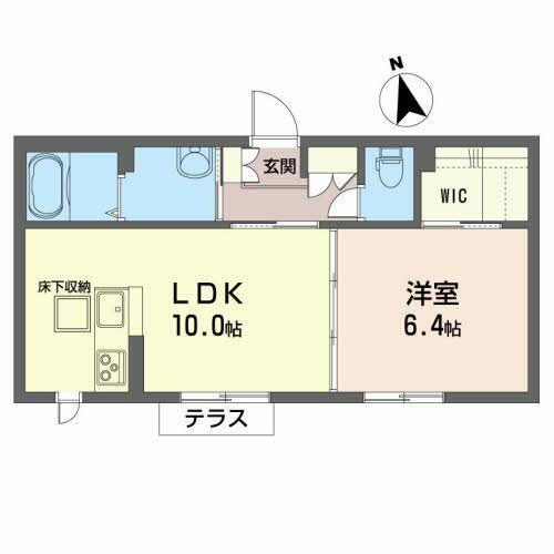 宮城県富谷市ひより台１丁目 泉中央駅 1LDK アパート 賃貸物件詳細