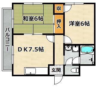 兵庫県神戸市兵庫区入江通３丁目 兵庫駅 2DK マンション 賃貸物件詳細