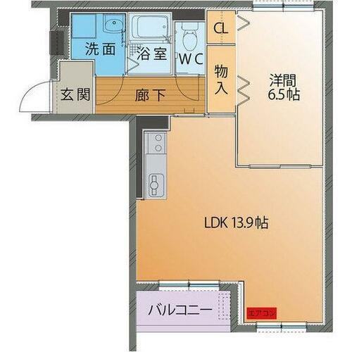 富山県富山市上袋 朝菜町駅 1LDK マンション 賃貸物件詳細