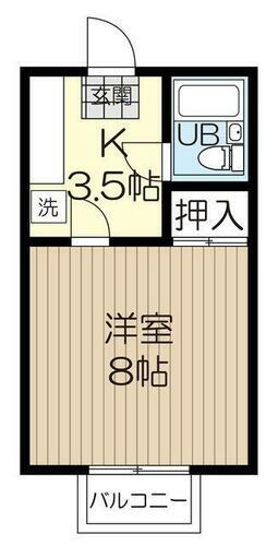 宮城県仙台市青葉区高松２丁目 東照宮駅 1K アパート 賃貸物件詳細