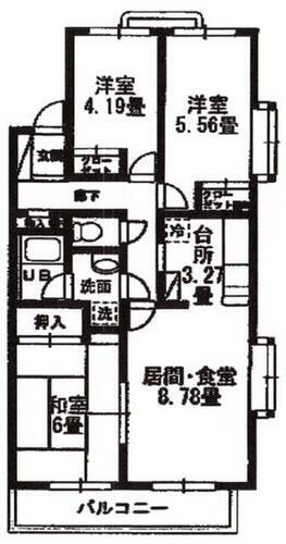 千葉県市川市菅野４丁目 本八幡駅 3LDK マンション 賃貸物件詳細