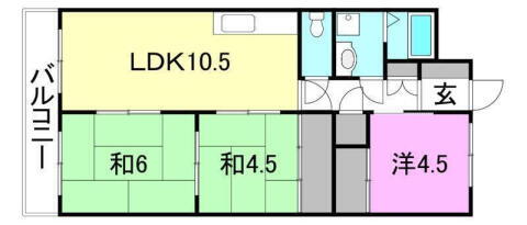 愛媛県東温市北方 賃貸マンション