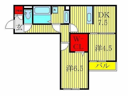 千葉県千葉市若葉区若松町 都賀駅 2DK アパート 賃貸物件詳細