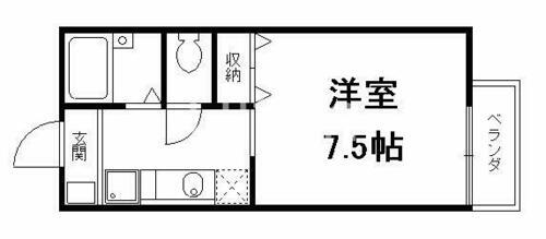 京都府京都市伏見区深草大亀谷古御香町 ＪＲ藤森駅 1K アパート 賃貸物件詳細