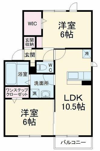 神奈川県茅ヶ崎市西久保 茅ケ崎駅 2LDK アパート 賃貸物件詳細