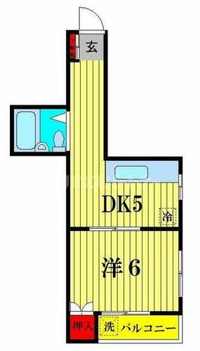東京都北区浮間１丁目 北赤羽駅 1DK マンション 賃貸物件詳細