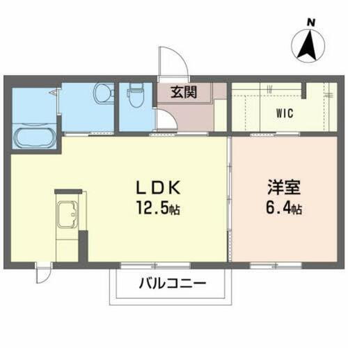 福島県いわき市好間町下好間字手倉 1LDK アパート 賃貸物件詳細