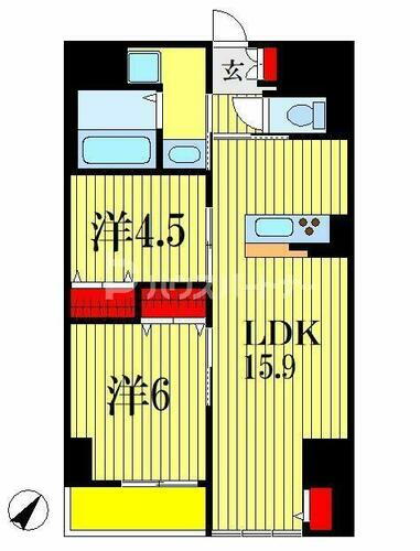 千葉県千葉市中央区本千葉町 千葉駅 2LDK マンション 賃貸物件詳細