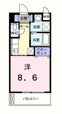東京都小金井市貫井北町１丁目 武蔵小金井駅 1K マンション 賃貸物件詳細