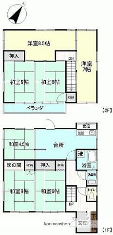 一戸建 6DK 賃貸物件詳細