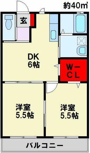 福岡県北九州市八幡東区清田１丁目 スペースワールド駅 2DK アパート 賃貸物件詳細