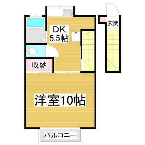 長野県松本市大字島内 島内駅 1K アパート 賃貸物件詳細