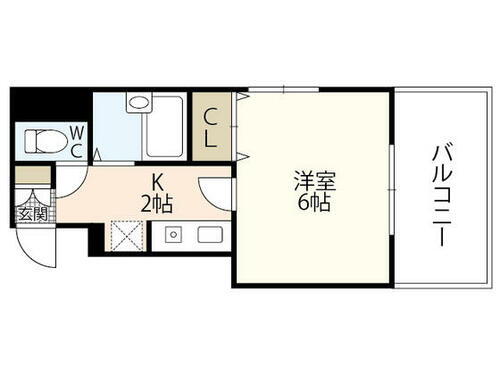 広島県広島市中区住吉町 鷹野橋駅 1K マンション 賃貸物件詳細