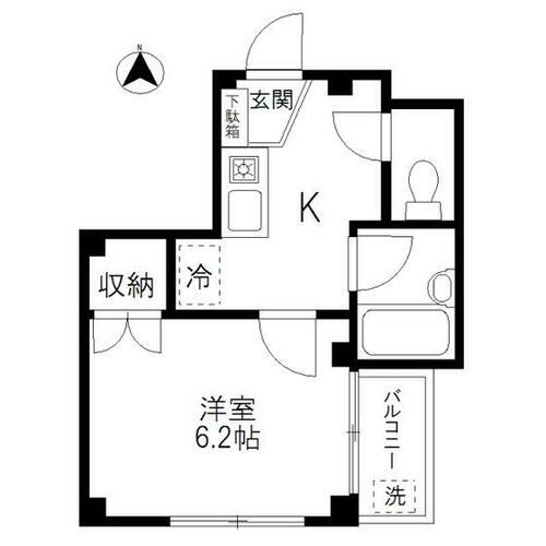 東京都渋谷区西原３丁目 代々木上原駅 1K マンション 賃貸物件詳細
