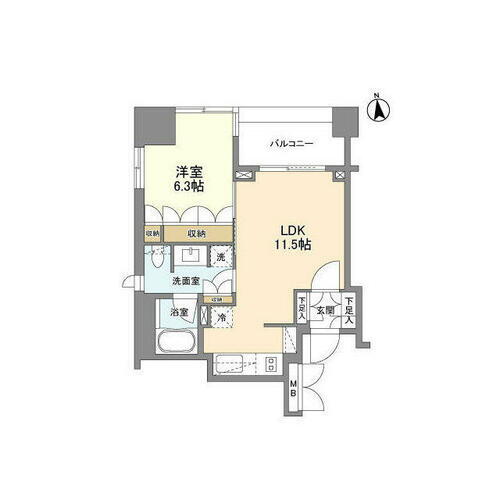 東京都港区麻布十番３丁目 麻布十番駅 1LDK マンション 賃貸物件詳細