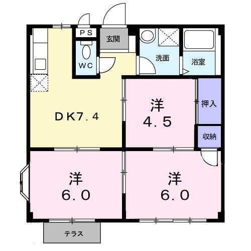 新潟県新潟市東区下場本町 東新潟駅 3DK アパート 賃貸物件詳細