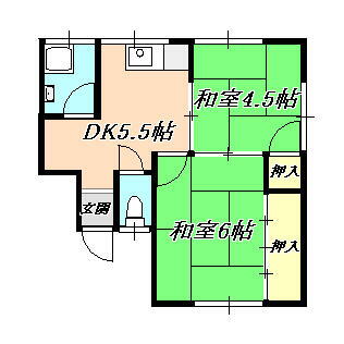 兵庫県神戸市垂水区舞子台１丁目 舞子駅 2DK アパート 賃貸物件詳細