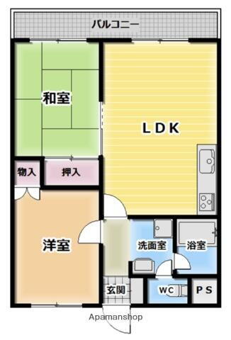 香川県丸亀市城西町１丁目 丸亀駅 2LDK マンション 賃貸物件詳細