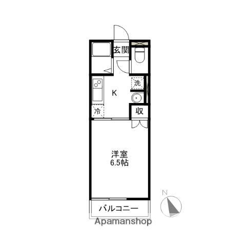 群馬県前橋市朝倉町４丁目 前橋駅 1K アパート 賃貸物件詳細