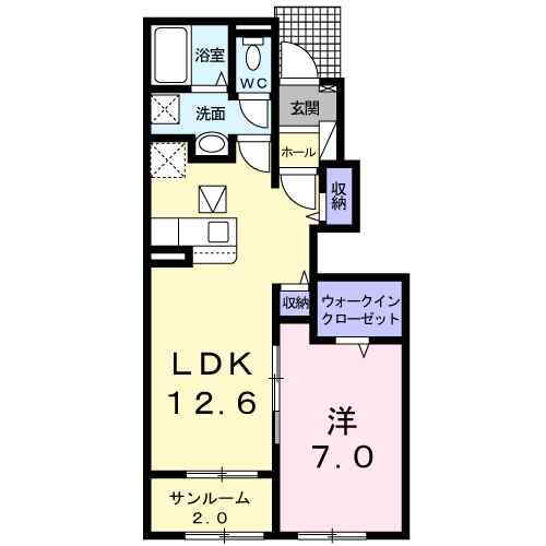 静岡県富士宮市粟倉南町 富士宮駅 1LDK アパート 賃貸物件詳細